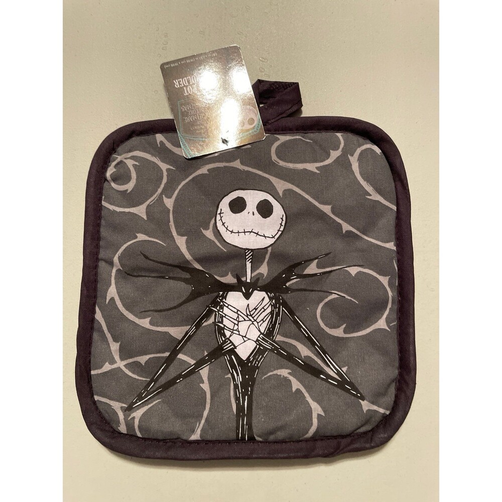 Disney Nightmare Before Christmas Pot Holder Jack Skeleton New